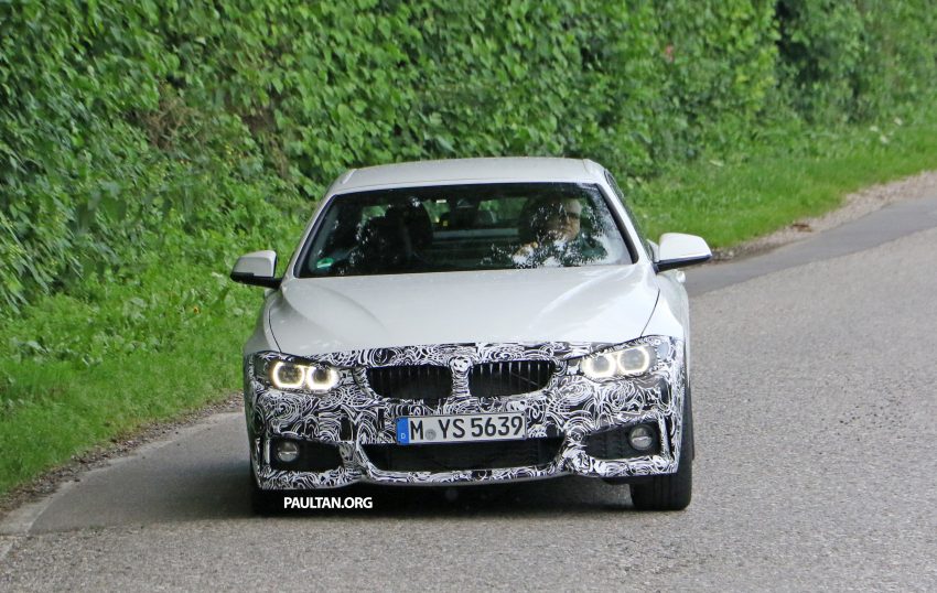 SPYSHOTS: F33 BMW 4 Series Convertible LCI spotted 526916