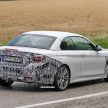 SPYSHOTS: F33 BMW 4 Series Convertible LCI spotted