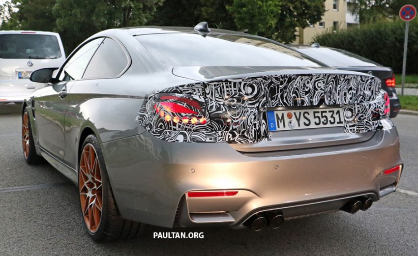 SPIED: BMW M4 facelift, revised interior and exterior 526075