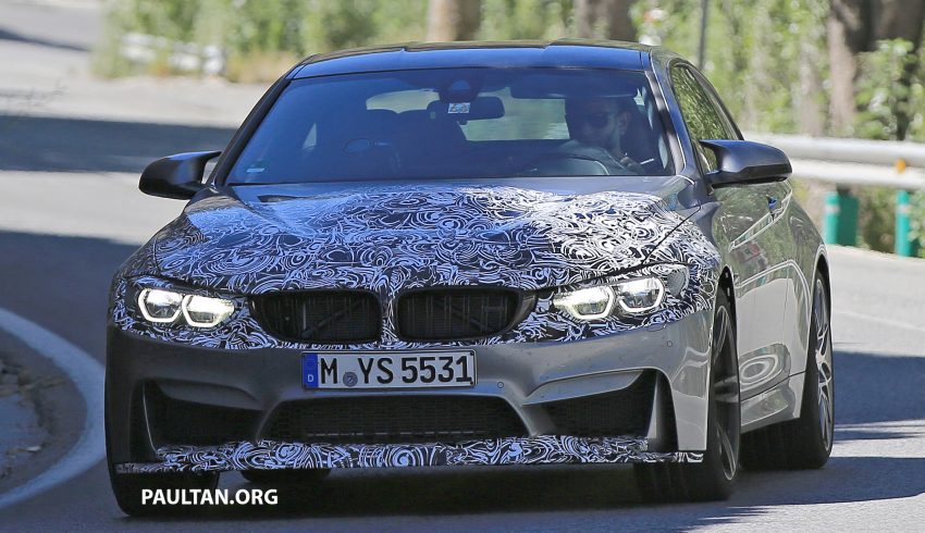 SPIED: BMW M4 facelift, revised interior and exterior 535575