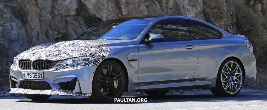 SPIED: BMW M4 facelift, revised interior and exterior 535579