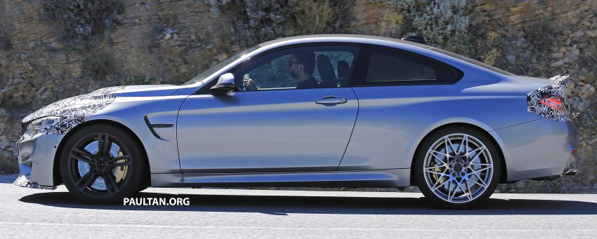 SPIED: BMW M4 facelift, revised interior and exterior 535581