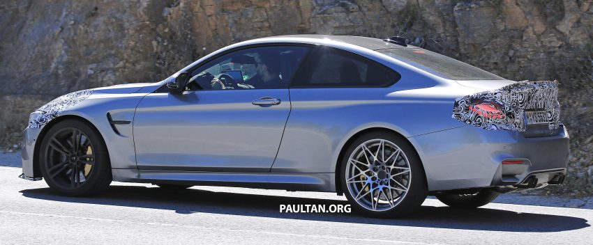 SPIED: BMW M4 facelift, revised interior and exterior 535582