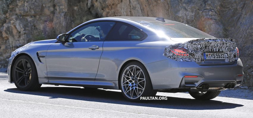 SPIED: BMW M4 facelift, revised interior and exterior 535584