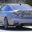 SPIED: BMW M4 facelift, revised interior and exterior