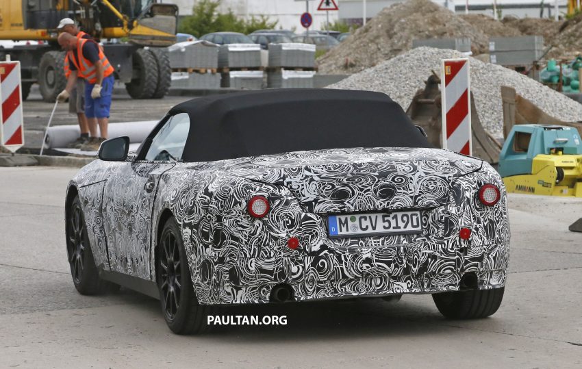 SPYSHOTS: BMW Z5 prototype spotted testing again 516476