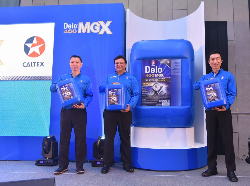 Caltex Delo 400 MGX diesel engine oil launched in Malaysia – claimed 80,000 km drain interval 526623