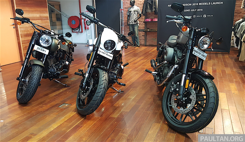 Harley-Davidson KL lancar tiga model serentak – Sporter Roadster 1200CX, Softail FLS-Slim S, CVO Pro Street Breakout; harga dari RM110k hingga RM210k 523757