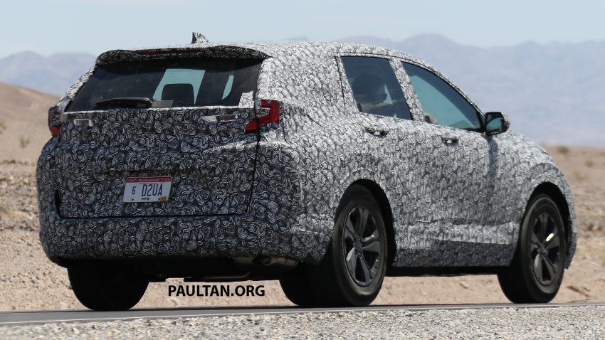 SPYSHOT: Honda CR-V generasi baharu sekali lagi dilihat sedang membuat ujian di atas jalan raya 521267