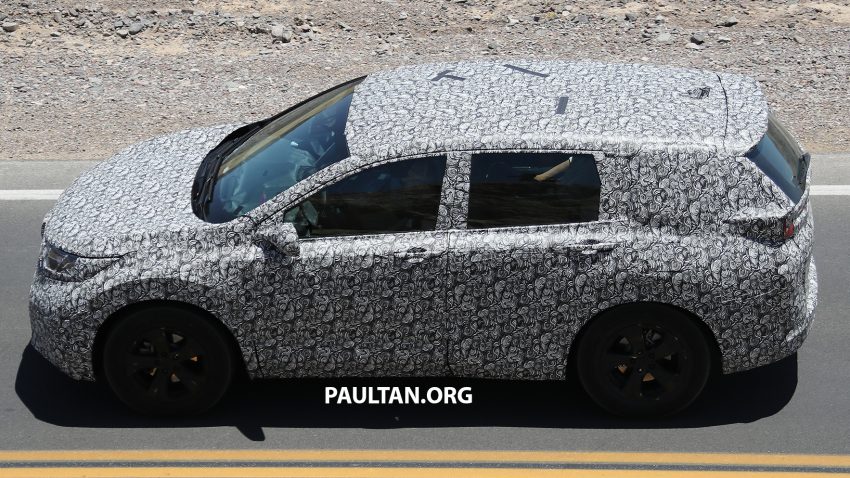 SPYSHOT: Honda CR-V generasi baharu sekali lagi dilihat sedang membuat ujian di atas jalan raya 521278
