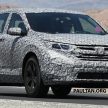 SPYSHOTS: 2017 Honda CR-V – next-gen caught again