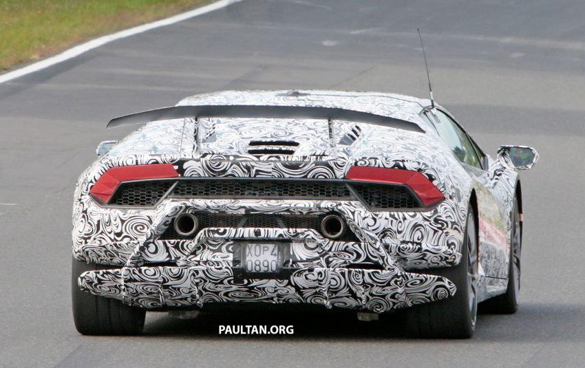 SPIED: Lamborghini Huracan Superleggera testing 517640