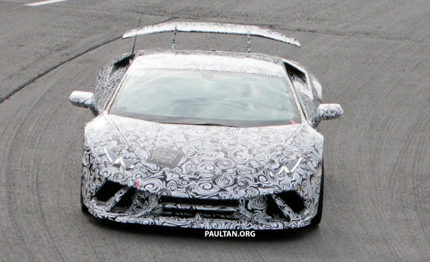 SPIED: Lamborghini Huracan Superleggera testing 517628