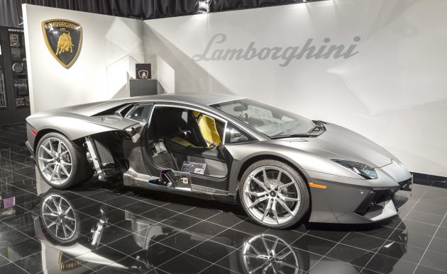 Lamborghini opens new carbon-fibre research centre; new tech to debut in Aventador successor by 2021