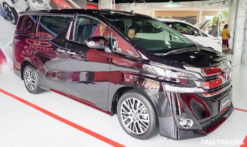 Toyota Alphard and Vellfire – Malaysian spec cars previewed at Toyota showroom, Mitsui Outlet Park 524499