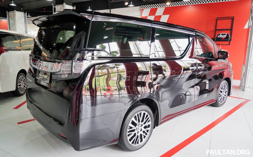 Toyota Alphard and Vellfire – Malaysian spec cars previewed at Toyota showroom, Mitsui Outlet Park 524510