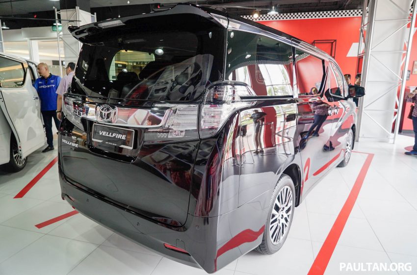 Toyota Alphard and Vellfire – Malaysian spec cars previewed at Toyota showroom, Mitsui Outlet Park 524514
