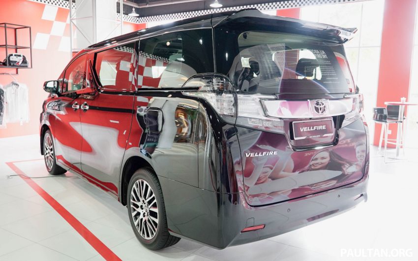 Toyota Alphard and Vellfire – Malaysian spec cars previewed at Toyota showroom, Mitsui Outlet Park 524517