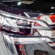 Toyota Alphard and Vellfire – Malaysian spec cars previewed at Toyota showroom, Mitsui Outlet Park