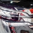 Toyota Alphard dan Vellfire – model spesifikasi Malaysia telah dipamerkan di Mitsui Outlet Park