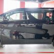 Toyota Alphard dan Vellfire – model spesifikasi Malaysia telah dipamerkan di Mitsui Outlet Park