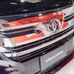 Toyota Alphard dan Vellfire – model spesifikasi Malaysia telah dipamerkan di Mitsui Outlet Park