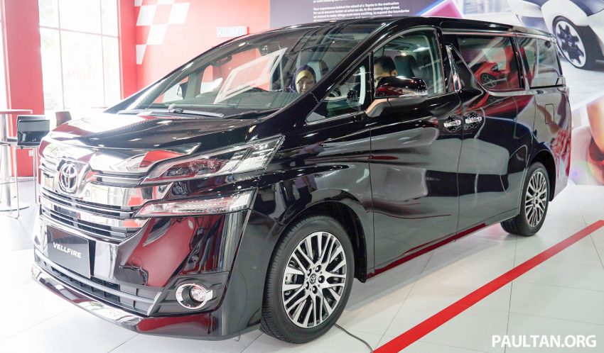 Toyota Alphard and Vellfire – Malaysian spec cars previewed at Toyota showroom, Mitsui Outlet Park 524507