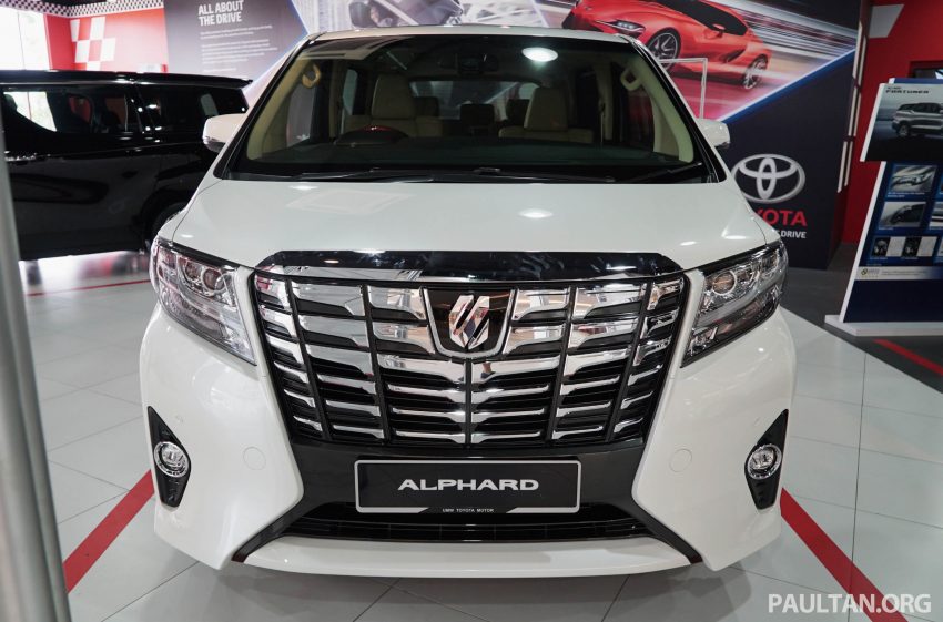 Toyota Alphard and Vellfire – Malaysian spec cars previewed at Toyota showroom, Mitsui Outlet Park 524467