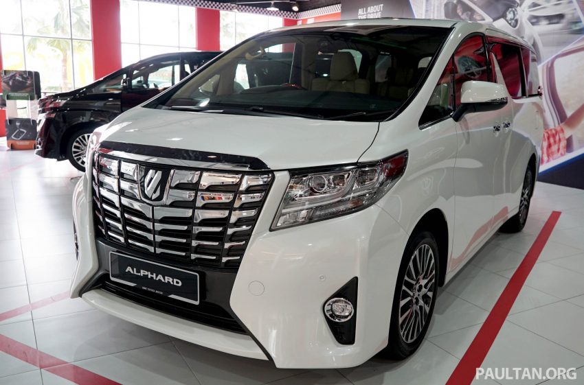 Toyota Alphard and Vellfire – Malaysian spec cars previewed at Toyota showroom, Mitsui Outlet Park 524469