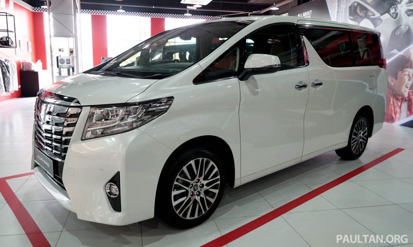 Toyota Alphard and Vellfire – Malaysian spec cars previewed at Toyota showroom, Mitsui Outlet Park 524470