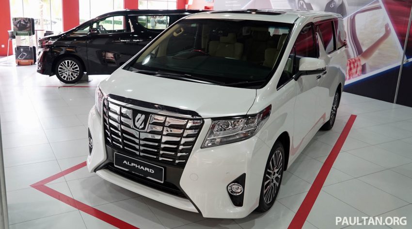 Toyota Alphard and Vellfire – Malaysian spec cars previewed at Toyota showroom, Mitsui Outlet Park 524474