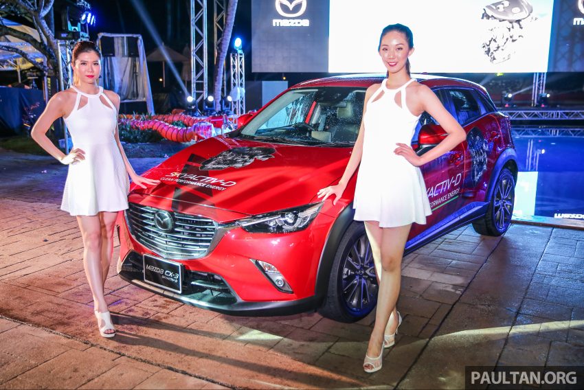 Mazda CX-3 1.5L SkyActiv-D diesel on display at Saujana – evaluation unit, no plans for launch yet 522047