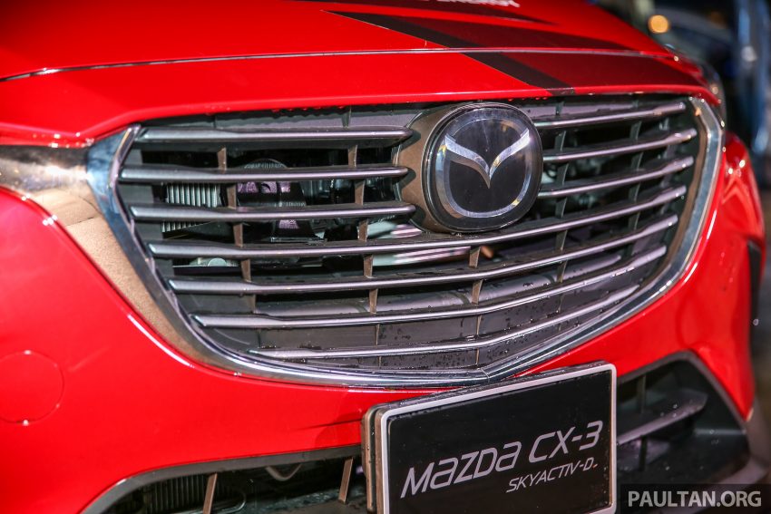 Mazda CX-3 1.5L SkyActiv-D diesel on display at Saujana – evaluation unit, no plans for launch yet 522058
