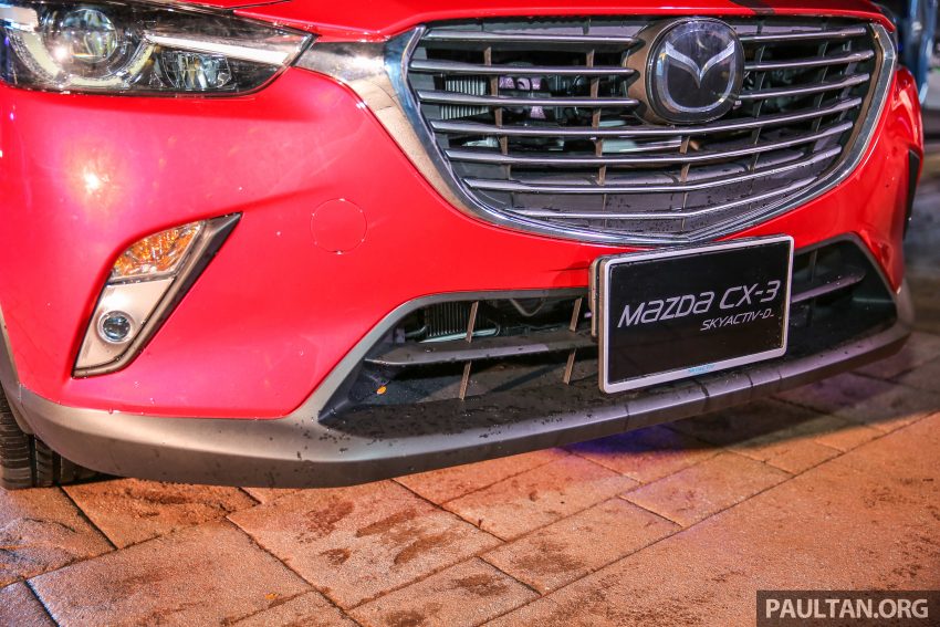 Mazda CX-3 1.5L SkyActiv-D diesel on display at Saujana – evaluation unit, no plans for launch yet 522060
