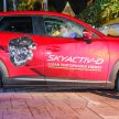 Mazda CX-3 1.5L SkyActiv-D diesel on display at Saujana – evaluation unit, no plans for launch yet