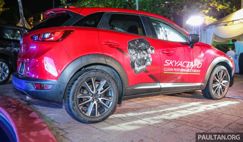 Mazda CX-3 1.5L SkyActiv-D diesel on display at Saujana – evaluation unit, no plans for launch yet 522071