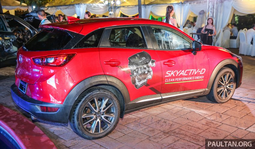 Mazda CX-3 1.5L SkyActiv-D diesel on display at Saujana – evaluation unit, no plans for launch yet 522072