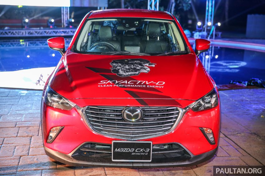 Mazda CX-3 1.5L SkyActiv-D diesel on display at Saujana – evaluation unit, no plans for launch yet 522049