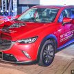 Mazda CX-3 1.5L SkyActiv-D diesel on display at Saujana – evaluation unit, no plans for launch yet