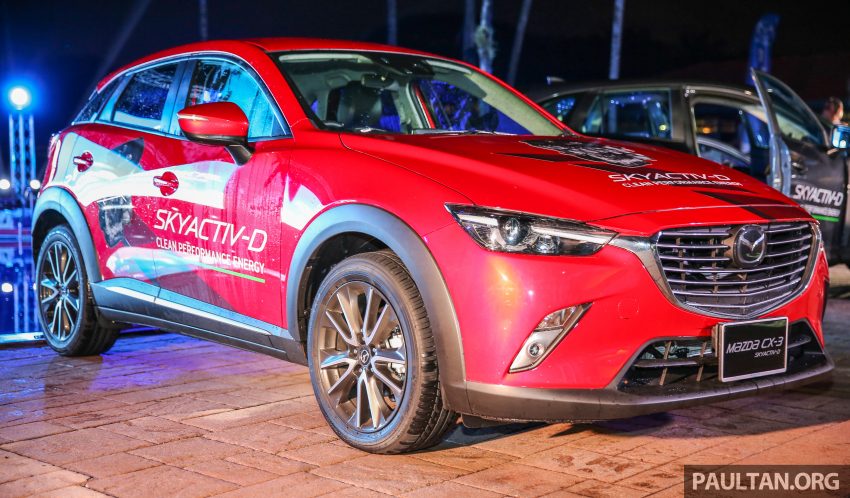 Mazda CX-3 1.5L SkyActiv-D diesel on display at Saujana – evaluation unit, no plans for launch yet 522052