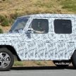 SPIED: Next-generation Mercedes-Benz G-Class – similar looks, but set for 400 kg weight reduction