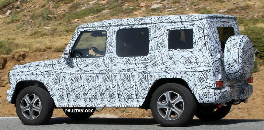 SPIED: Next-generation Mercedes-Benz G-Class – similar looks, but set for 400 kg weight reduction 526483