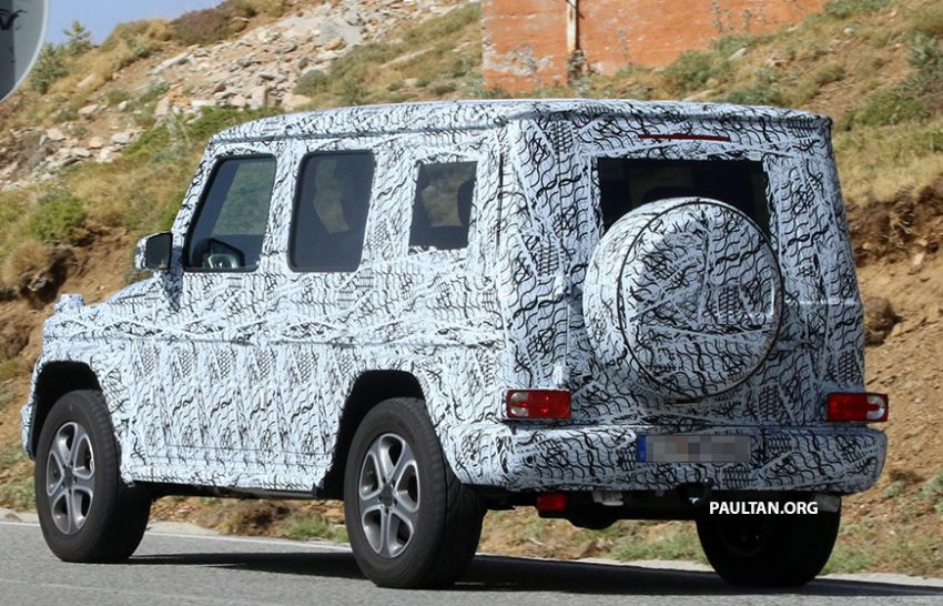 SPIED: Next-generation Mercedes-Benz G-Class – similar looks, but set for 400 kg weight reduction 526476