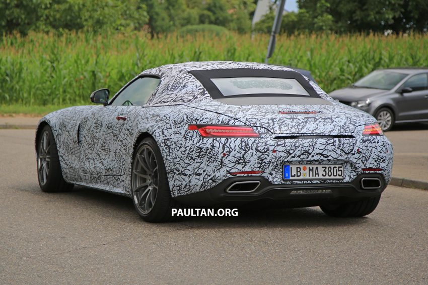 SPYSHOTS: Mercedes-AMG GT roadster spotted 526049