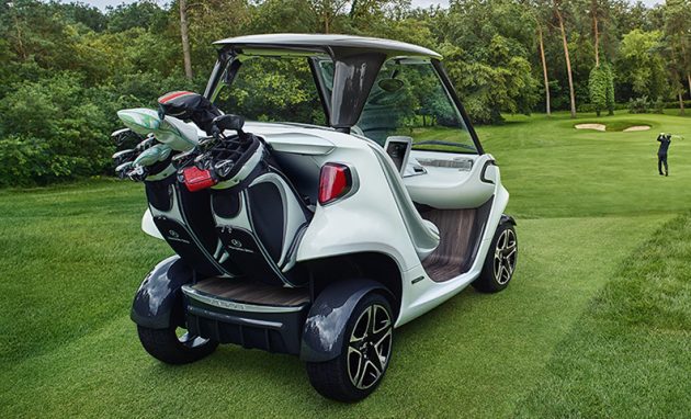 Mercedes-Benz Style Edition Garia Golf Car: Sternstunde auf dem Golfplatz