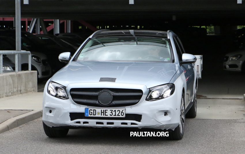 SPIED: All Terrain Merc E-Class sheds some disguise 527989