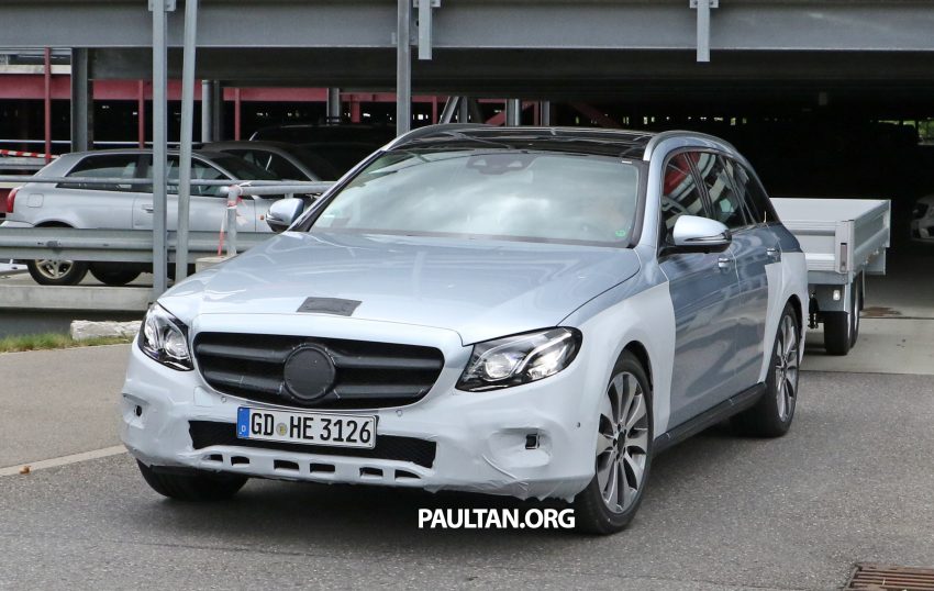 SPIED: All Terrain Merc E-Class sheds some disguise 527987