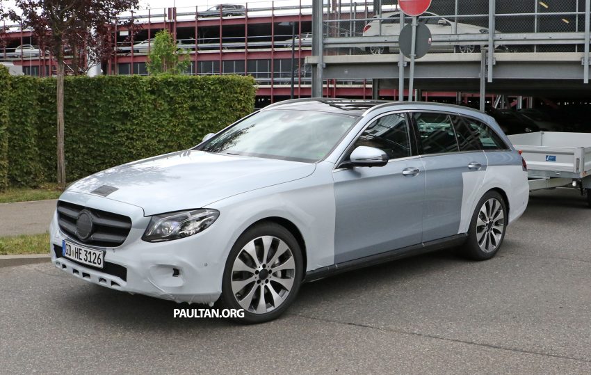 SPIED: All Terrain Merc E-Class sheds some disguise 527986