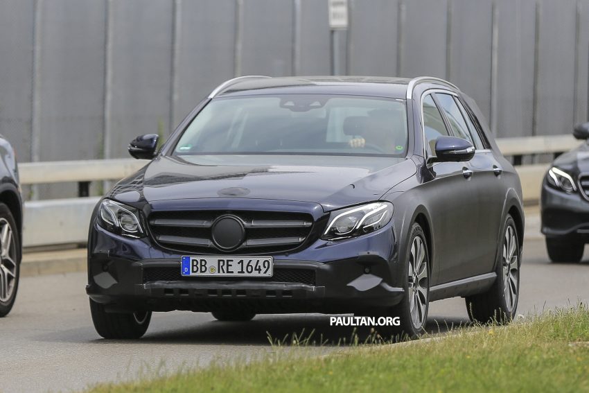 SPIED: All Terrain Merc E-Class sheds some disguise 518920