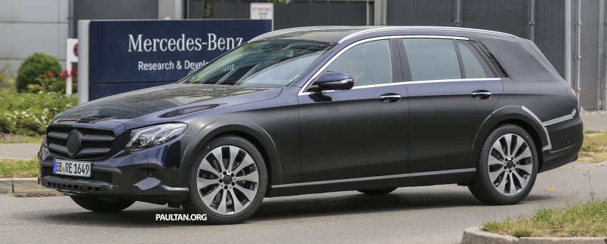 SPIED: All Terrain Merc E-Class sheds some disguise 518923